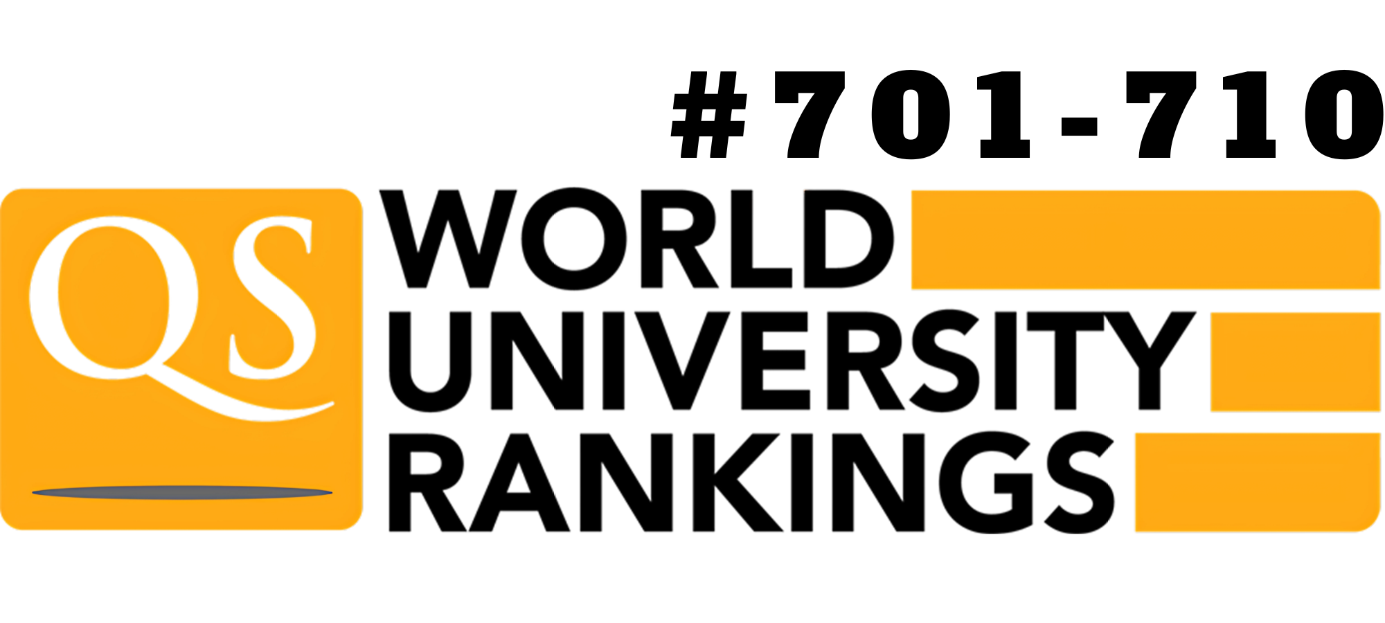 QS World University Rankings #701-710